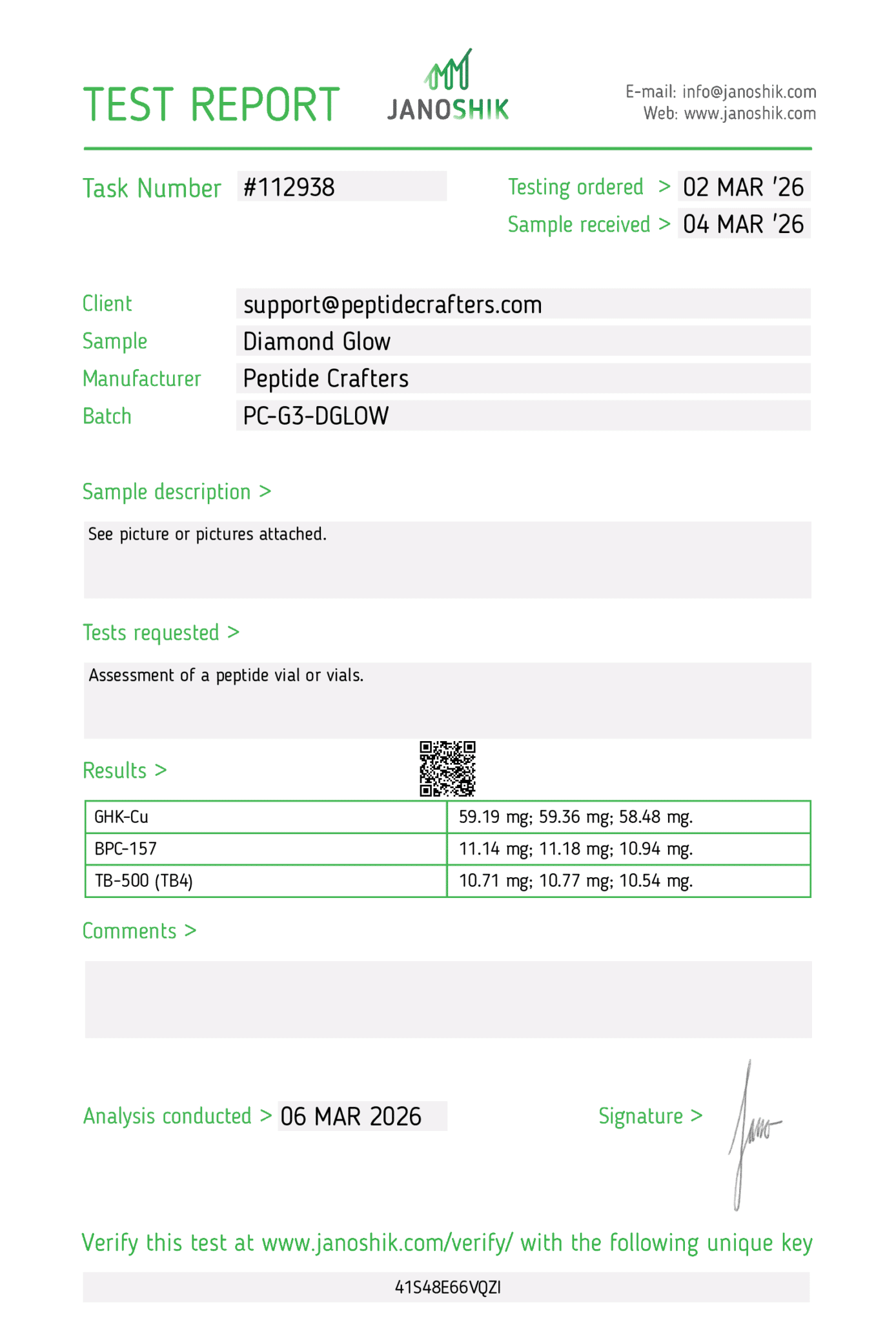 DIAMOND GLOW 70MG LARGE 8ML VIAL – GHK-CU (50MG) + TB-500 (10MG) + BPC-157 (10MG)