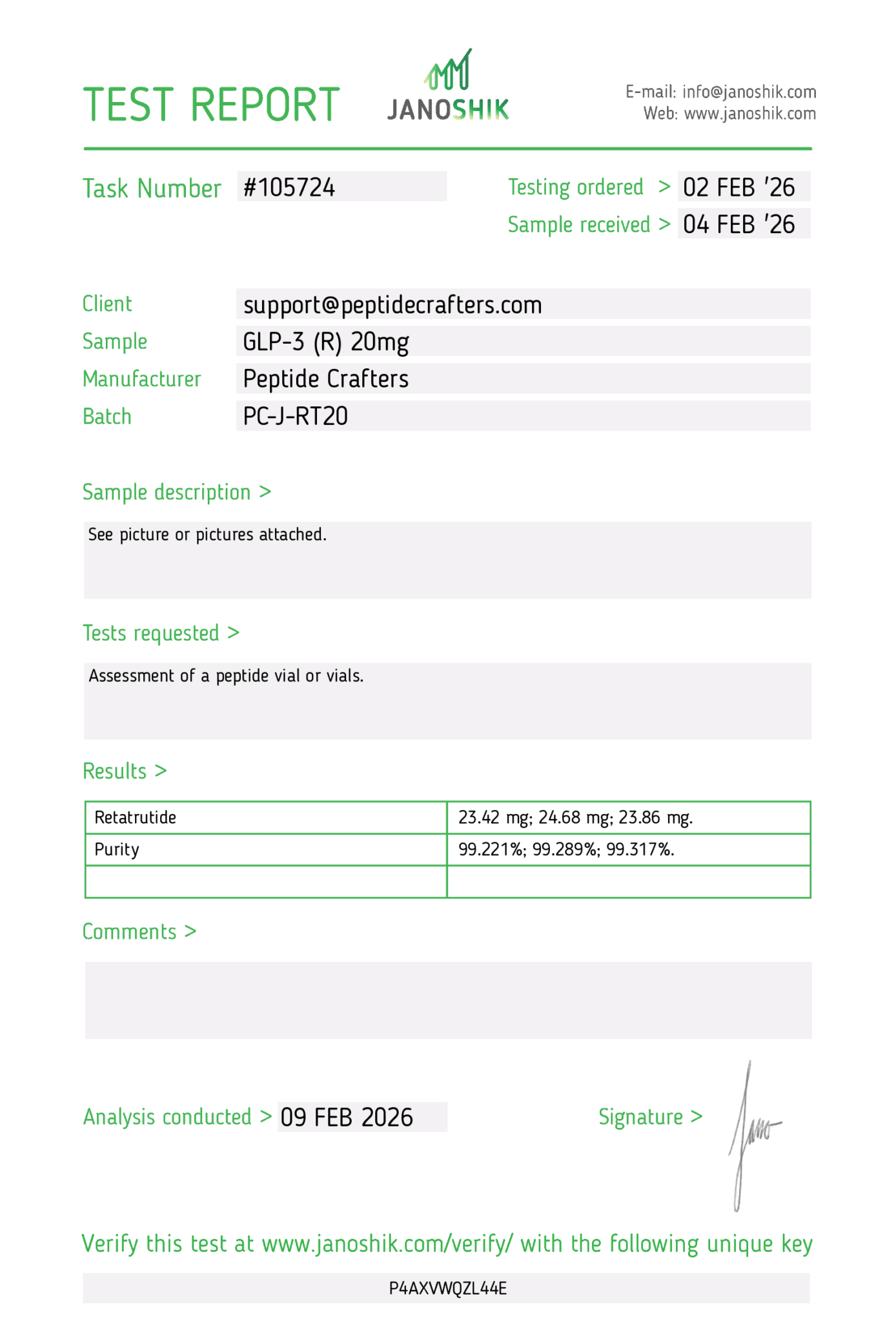 GLP-3 (R) 20MG GLP-3 (R) 20MG