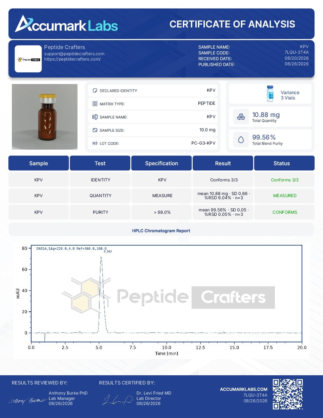 KPV (10MG)