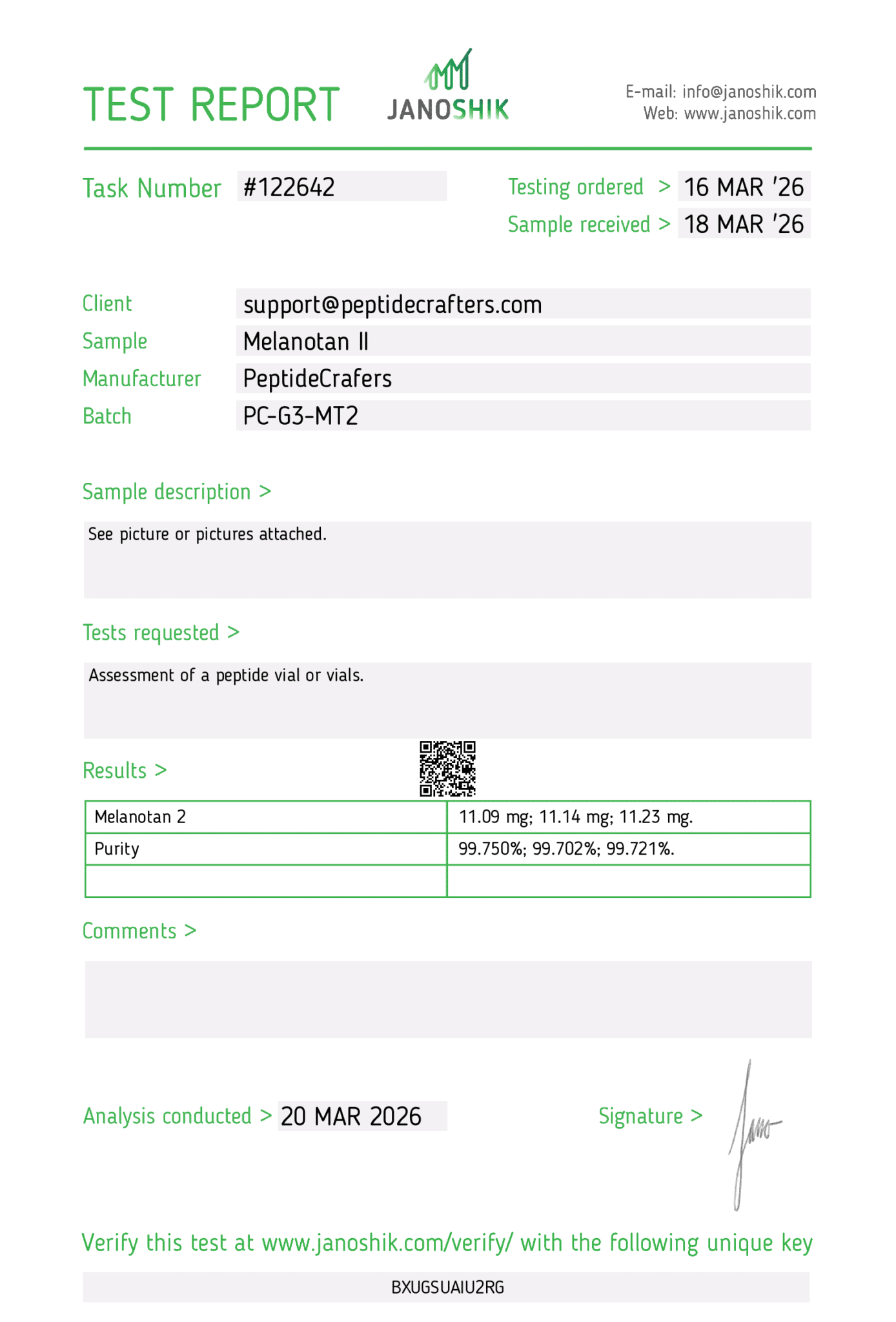 MELANOTAN 2 (10MG)