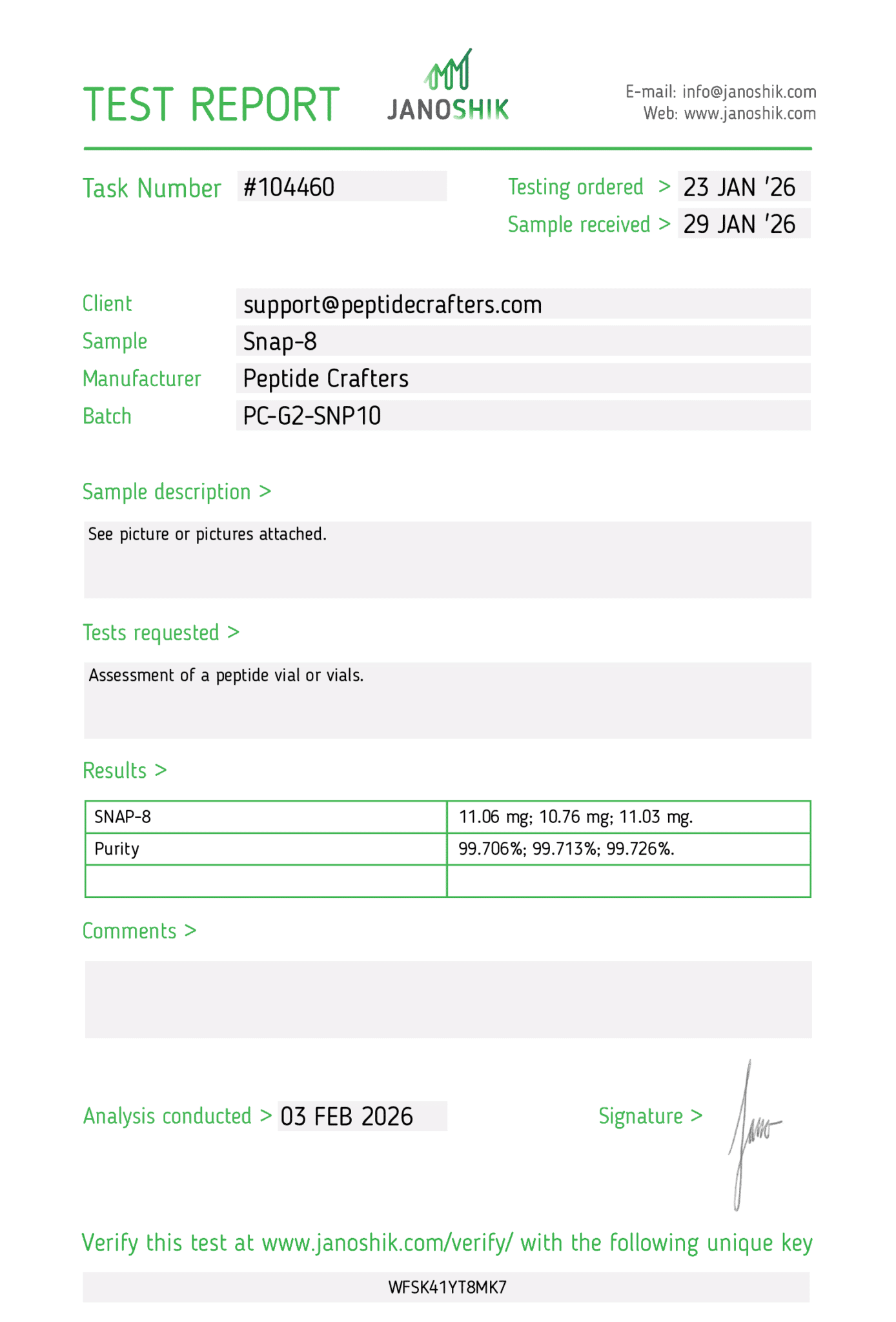 SNAP-8 (10MG)