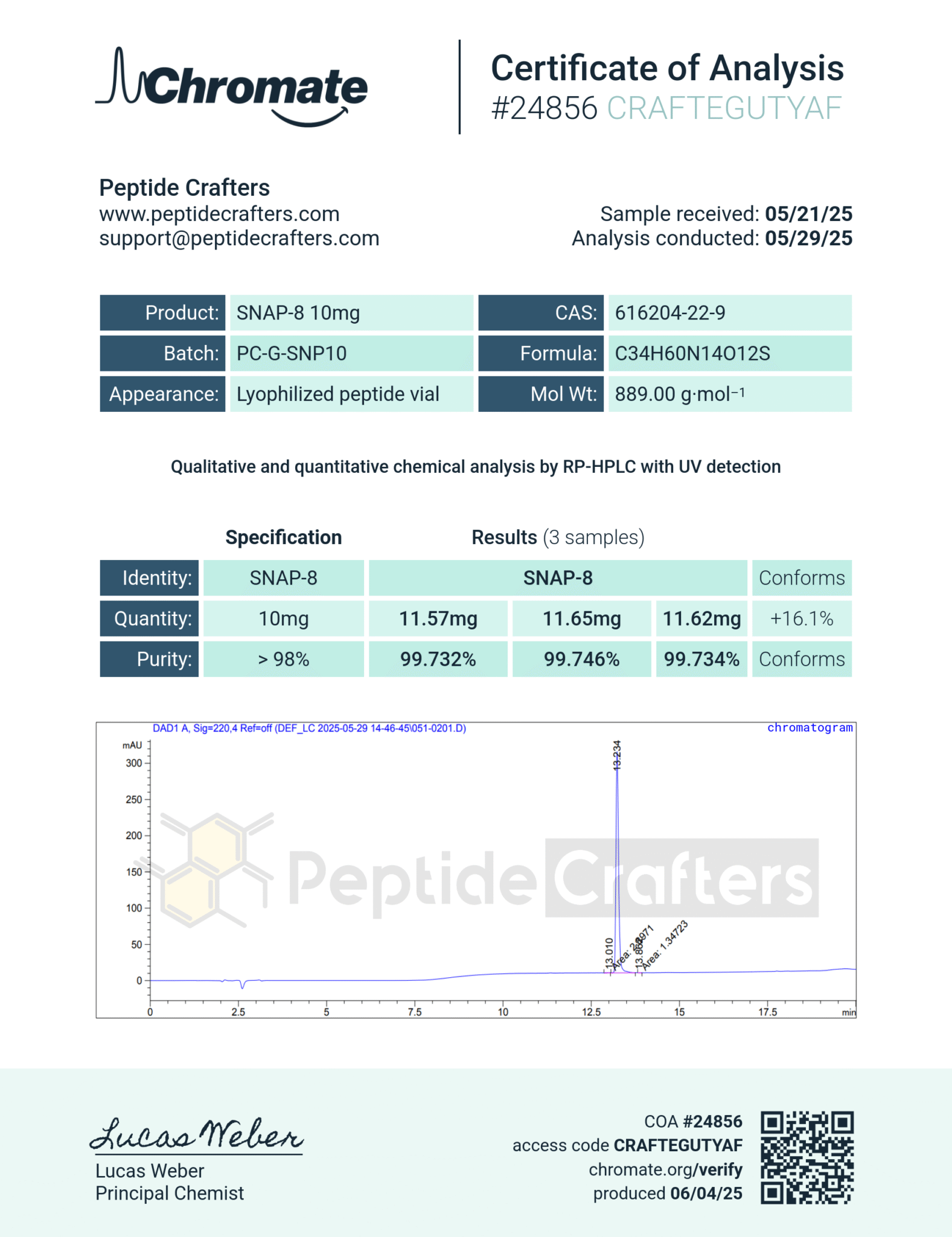 SNAP-8 (10MG) SNAP-8 (10MG)